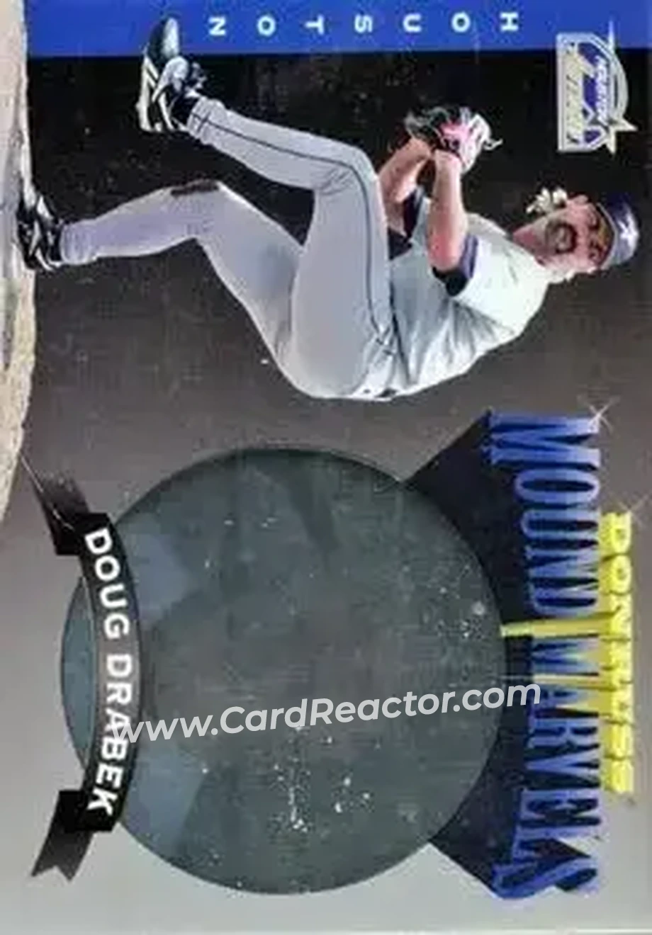 1995 Donruss - Mound Marvels #6 - Doug Drabek - Houston Astros - Front