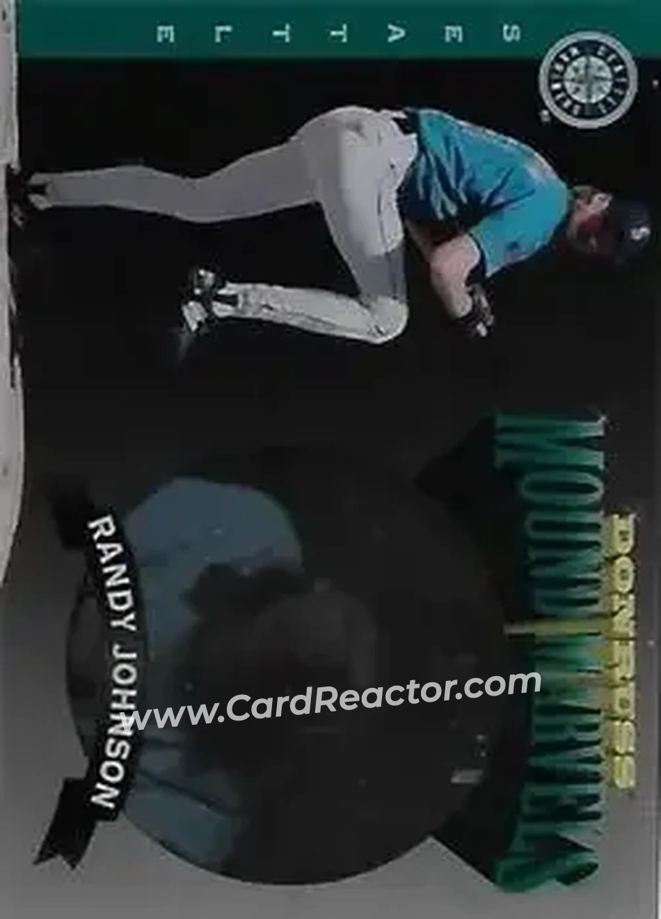 1995 Donruss - Mound Marvels #7 - Randy Johnson - Seattle Mariners - Front