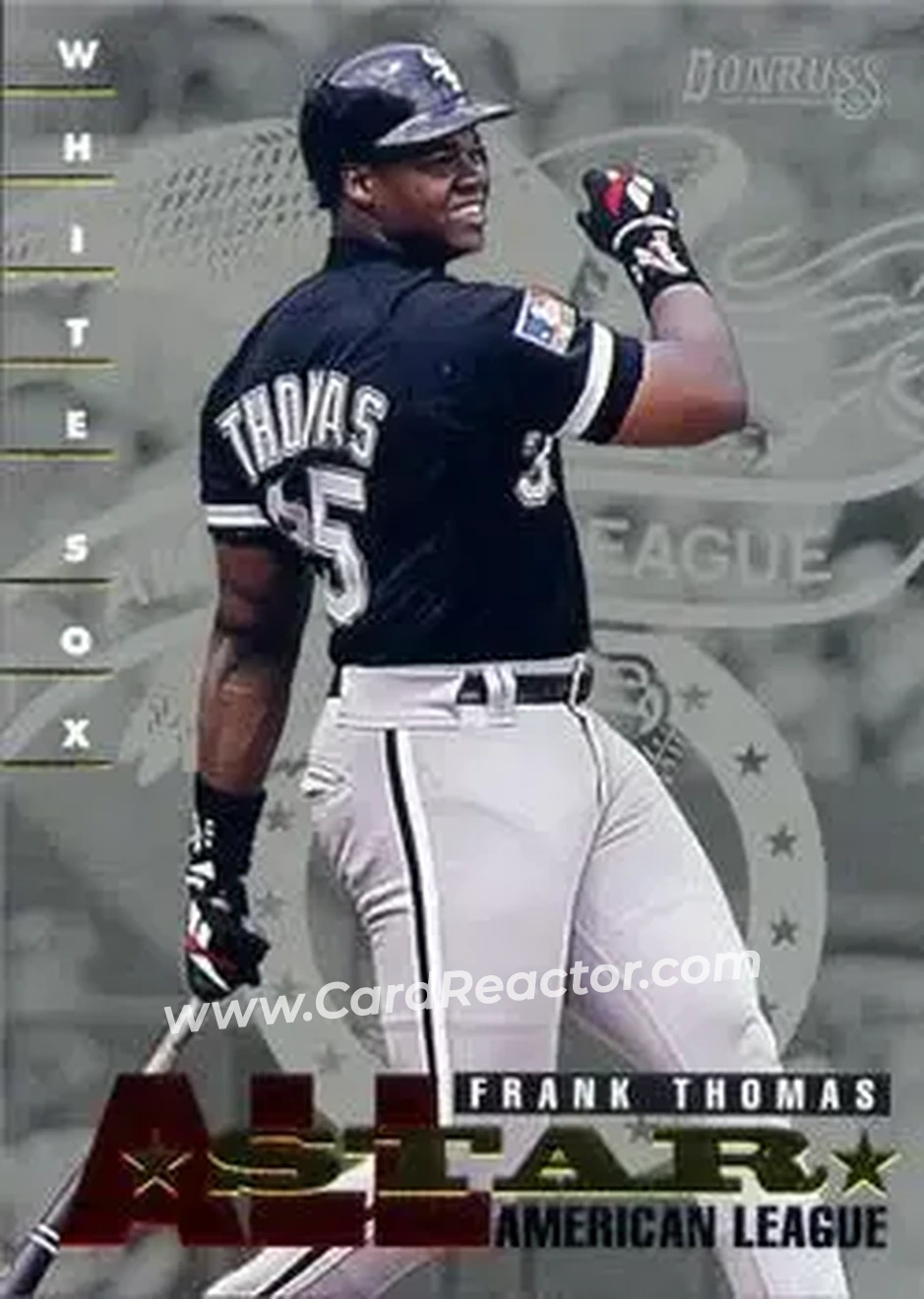 1995 Donruss - All Stars #AL-3 - Frank Thomas - Chicago White Sox - Front