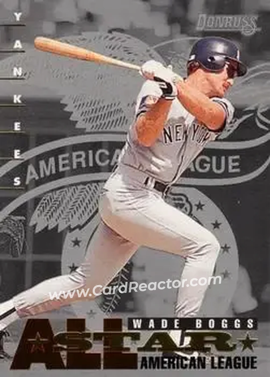 1995 Donruss - All Stars #AL-5 - Wade Boggs - New York Yankees - Front
