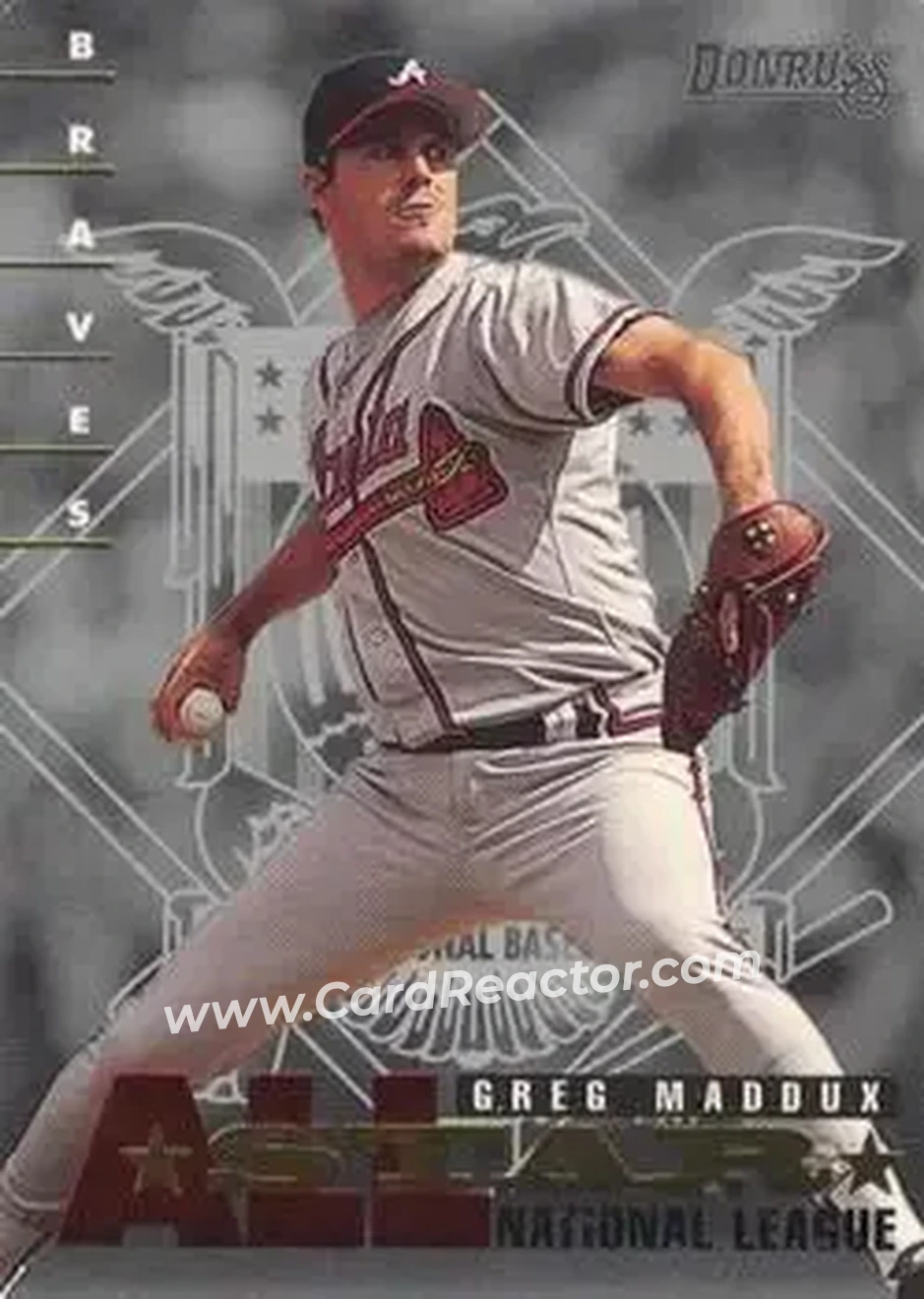 1995 Donruss - All Stars #NL-1 - Greg Maddux - Atlanta Braves - Front