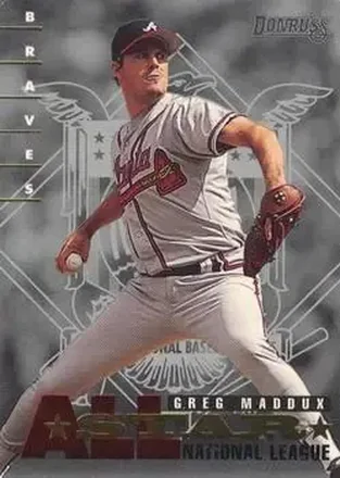 1995 Donruss - All Stars #NL-1 - Greg Maddux - Atlanta Braves