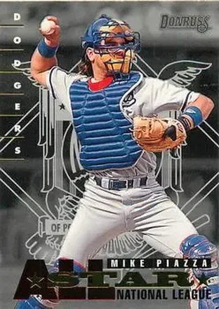 1995 Donruss - All Stars #NL-2 - Mike Piazza - Los Angeles Dodgers