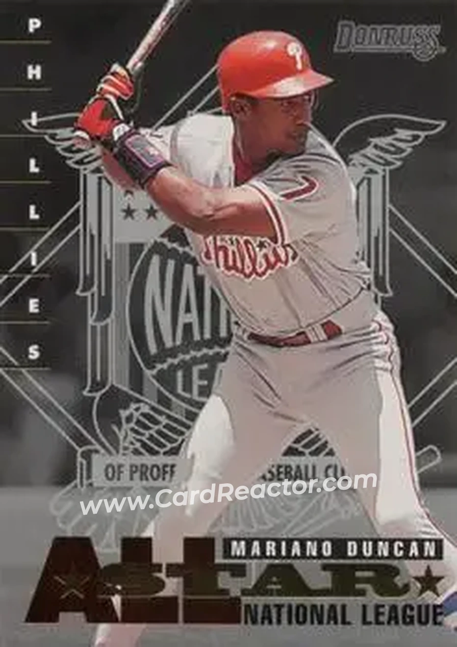 1995 Donruss - All Stars #NL-4 - Mariano Duncan - Philadelphia Phillies - Front