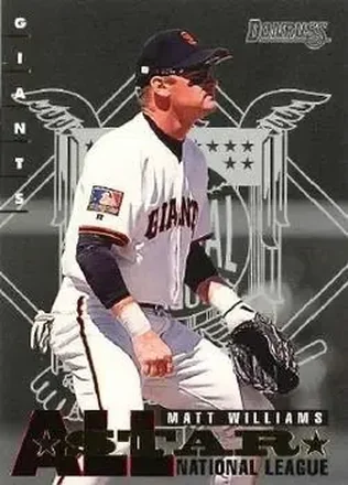 1995 Donruss - All Stars #NL-5 - Matt Williams - San Francisco Giants 1995 Donruss - All Stars #NL-5 - Matt Williams - San Francisco Giants