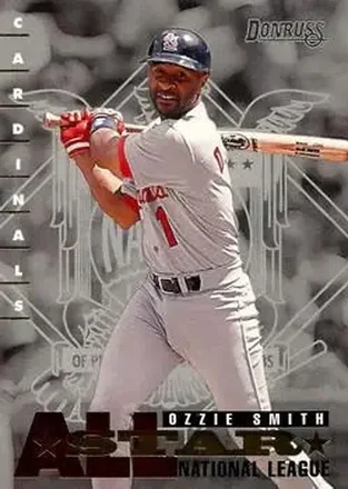 1995 Donruss - All Stars #NL-6 - Ozzie Smith - St. Louis Cardinals