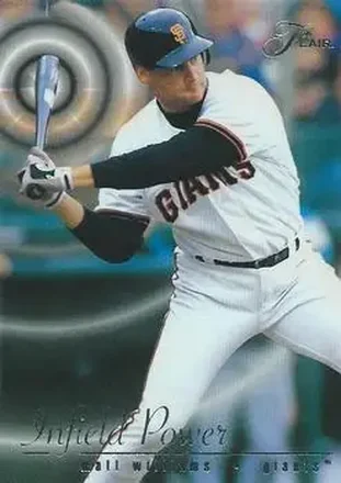 1995 Flair - Infield Power #10 - Matt Williams - San Francisco Giants 1995 Flair - Infield Power #10 - Matt Williams - San Francisco Giants