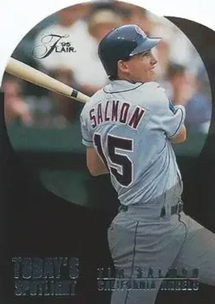 1995 Flair - Today's Spotlight #11 - Tim Salmon - California Angels 1995 Flair - Today's Spotlight #11 - Tim Salmon - California Angels