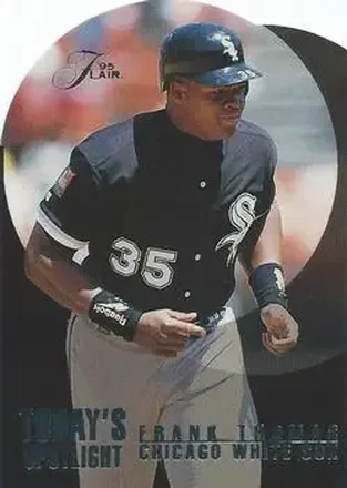 1995 Flair - Today's Spotlight #12 - Frank Thomas - Chicago White Sox