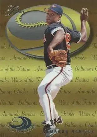 1995 Flair - Wave of the Future #2 - Armando Benitez - Baltimore Orioles