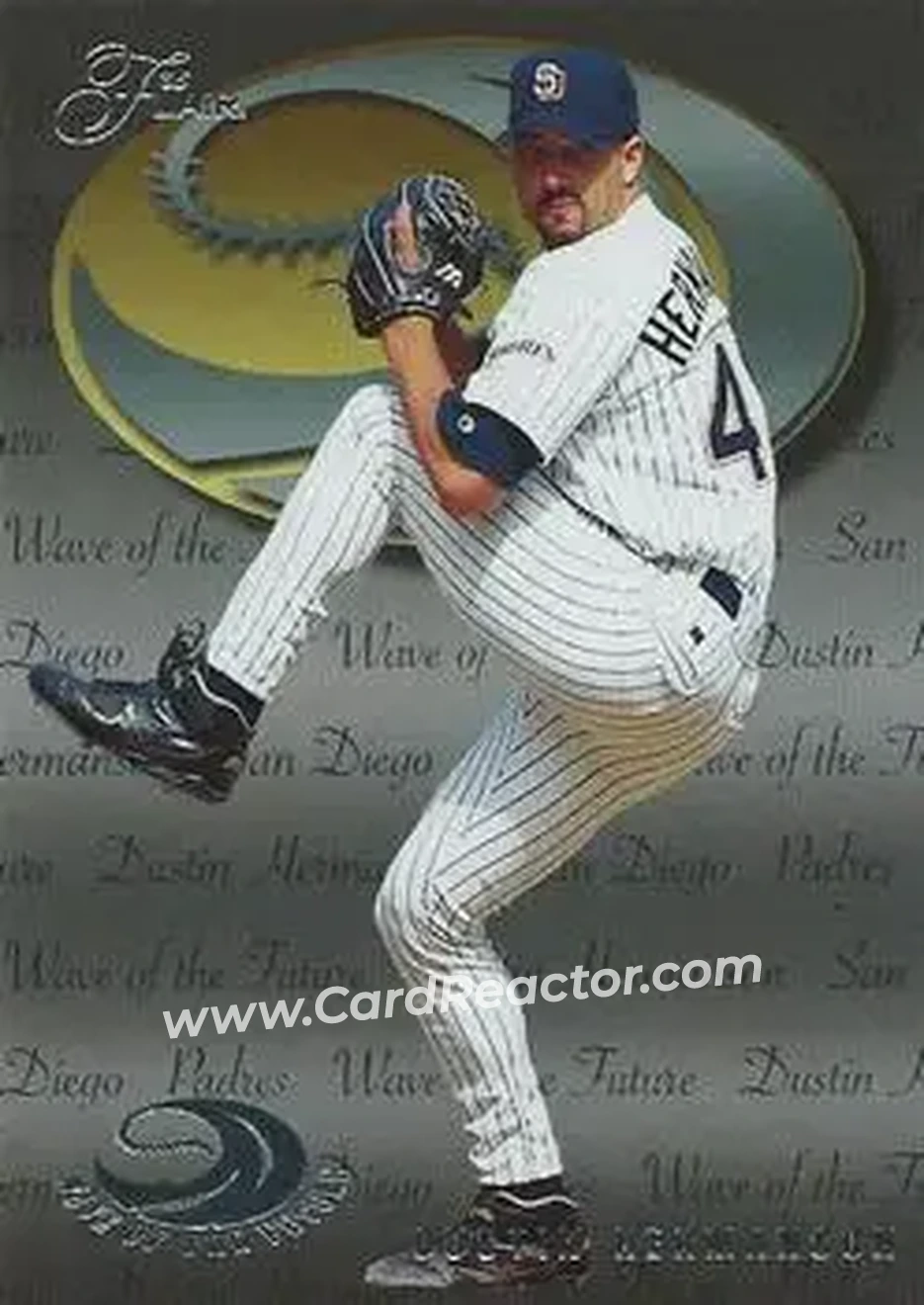 1995 Flair - Wave of the Future #8 - Dustin Hermanson - San Diego Padres