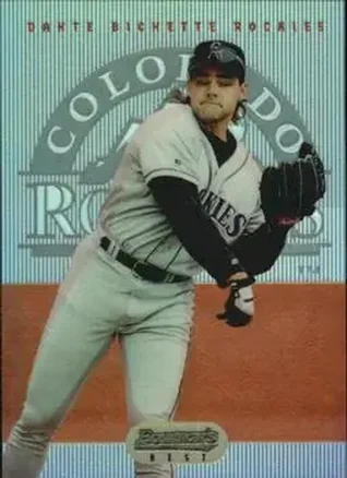 1995 Bowman's Best - Refractors #24 - Dante Bichette - Colorado Rockies