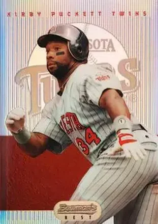 1995 Bowman's Best - Refractors #27 - Kirby Puckett - Minnesota Twins