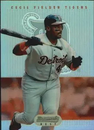 1995 Bowman's Best - Refractors #28 - Cecil Fielder - Detroit Tigers