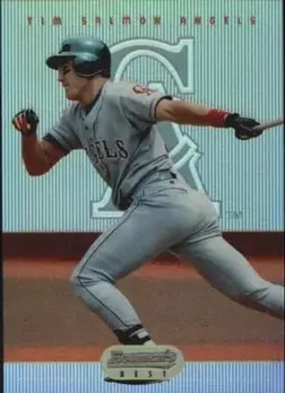 1995 Bowman's Best - Refractors #33 - Tim Salmon - California Angels