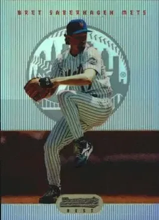 1995 Bowman's Best - Refractors #40 - Bret Saberhagen - New York Mets