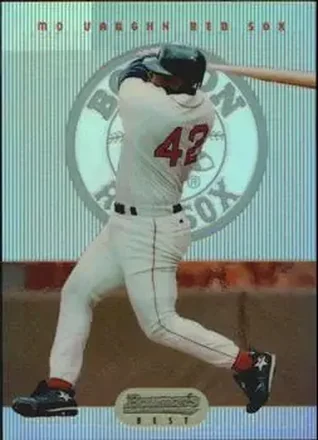 1995 Bowman's Best - Refractors #42 - Mo Vaughn - Boston Red Sox