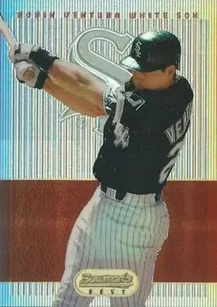 1995 Bowman's Best - Refractors #45 - Robin Ventura - Chicago White Sox