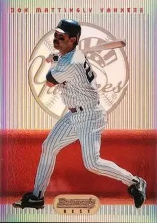 1995 Bowman's Best - Refractors #46 - Don Mattingly - New York Yankees