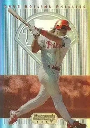 1995 Bowman's Best - Refractors #47 - Dave Hollins - Philadelphia Phillies