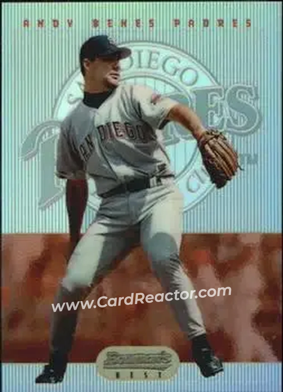 1995 Bowman's Best - Refractors #48 - Andy Benes - San Diego Padres - Front