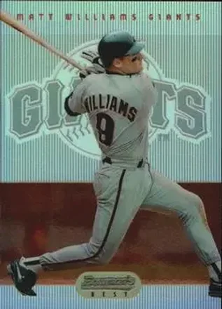 1995 Bowman's Best - Refractors #51 - Matt Williams - San Francisco Giants