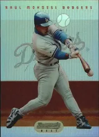 1995 Bowman's Best - Refractors #53 - Raul Mondesi - Los Angeles Dodgers