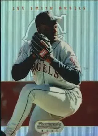1995 Bowman's Best - Refractors #59 - Lee Smith - California Angels