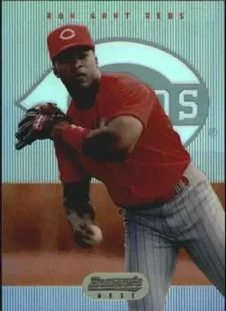 1995 Bowman's Best - Refractors #62 - Ron Gant - Cincinnati Reds