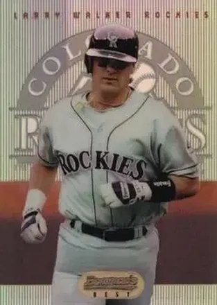 1995 Bowman's Best - Refractors #63 - Larry Walker - Colorado Rockies