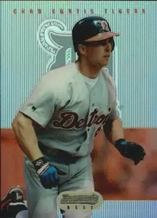 1995 Bowman's Best - Refractors #64 - Chad Curtis - Detroit Tigers