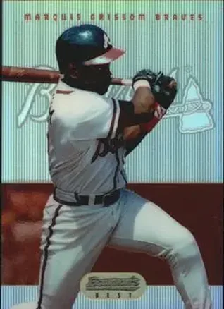 1995 Bowman's Best - Refractors #68 - Marquis Grissom - Atlanta Braves
