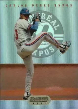1995 Bowman's Best - Refractors #72 - Carlos Perez - Montreal Expos