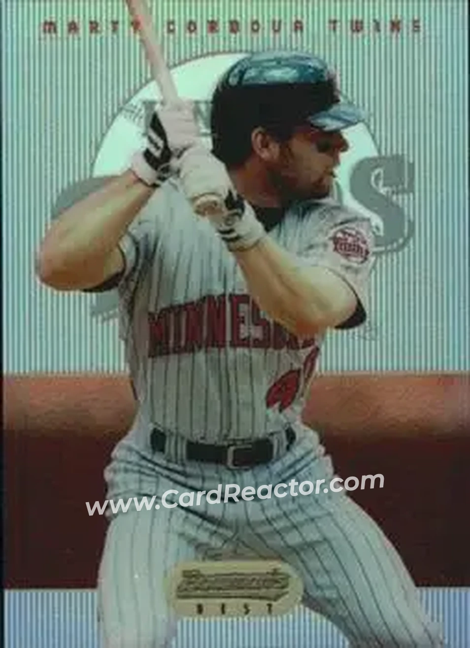 1995 Bowman's Best - Refractors #74 - Marty Cordova - Minnesota Twins - Front 1995 Bowman's Best - Refractors #74 - Marty Cordova - Minnesota Twins - Front