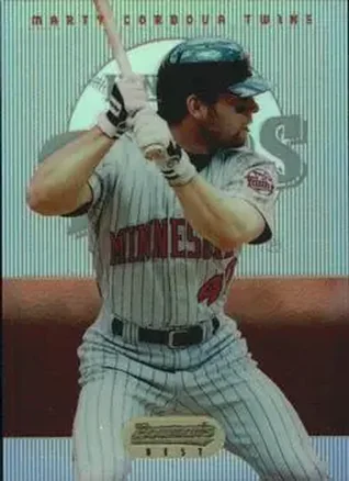 1995 Bowman's Best - Refractors #74 - Marty Cordova - Minnesota Twins