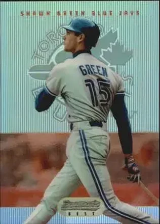 1995 Bowman's Best - Refractors #75 - Shawn Green - Toronto Blue Jays