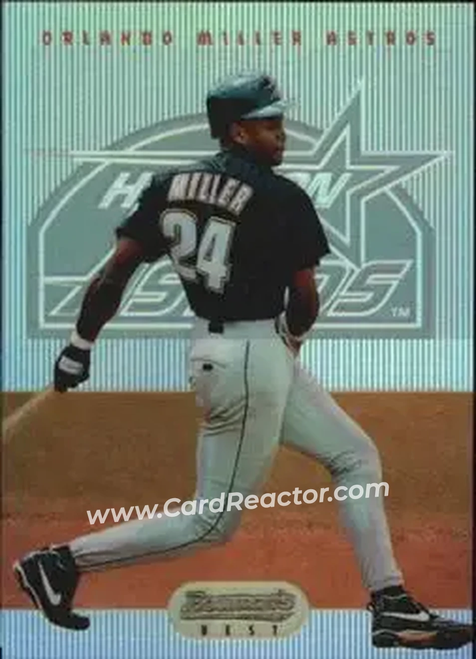 1995 Bowman's Best - Refractors #84 - Orlando Miller - Houston Astros - Front 1995 Bowman's Best - Refractors #84 - Orlando Miller - Houston Astros - Front