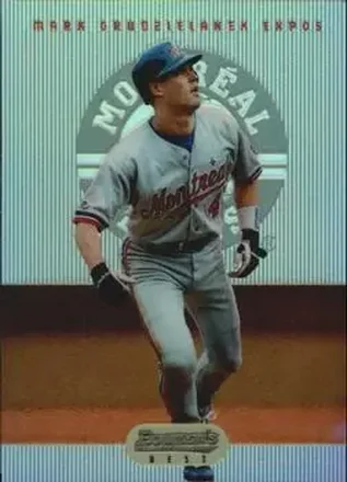 1995 Bowman's Best - Refractors #86 - Mark Grudzielanek - Montreal Expos