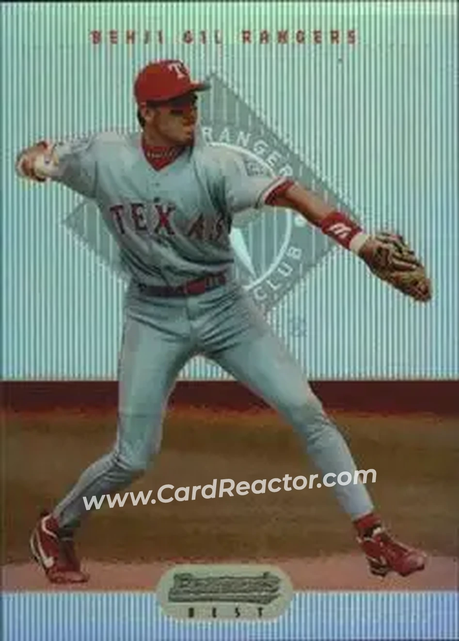 1995 Bowman's Best - Refractors #88 - Benji Gil - Texas Rangers - Front