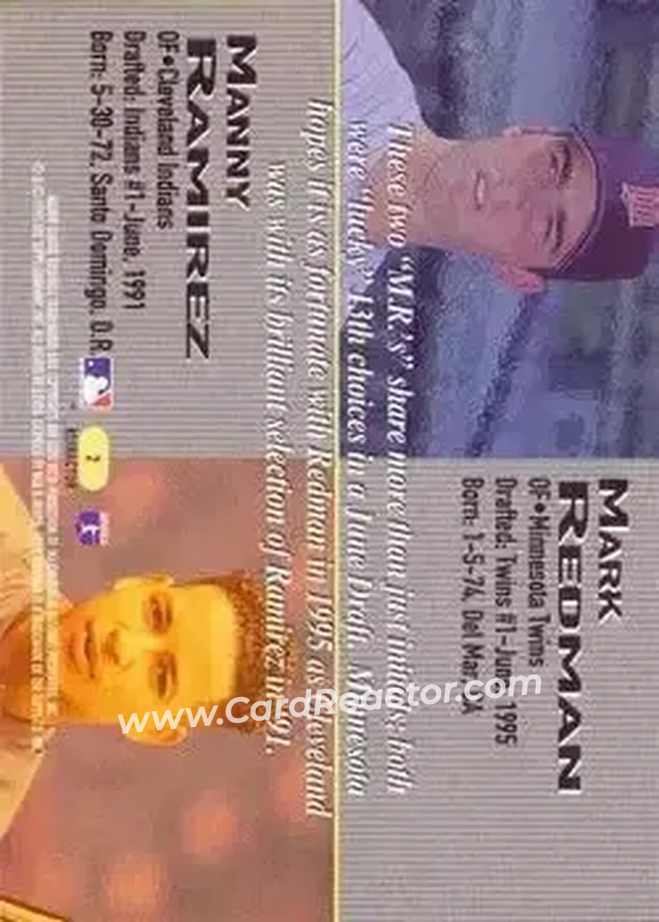 1995 Bowman's Best - Refractors #2 - Card #2 - Back 1995 Bowman's Best - Refractors #2 - Card #2 - Back