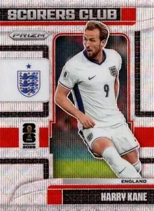 2026 Panini Prizm FIFA World Cup - Scorers Club Wave Prizms #1 - Harry Kane - England