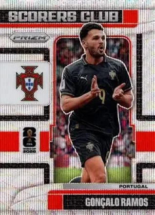 2026 Panini Prizm FIFA World Cup - Scorers Club Wave Prizms #8 - Goncalo Ramos - Portugal
