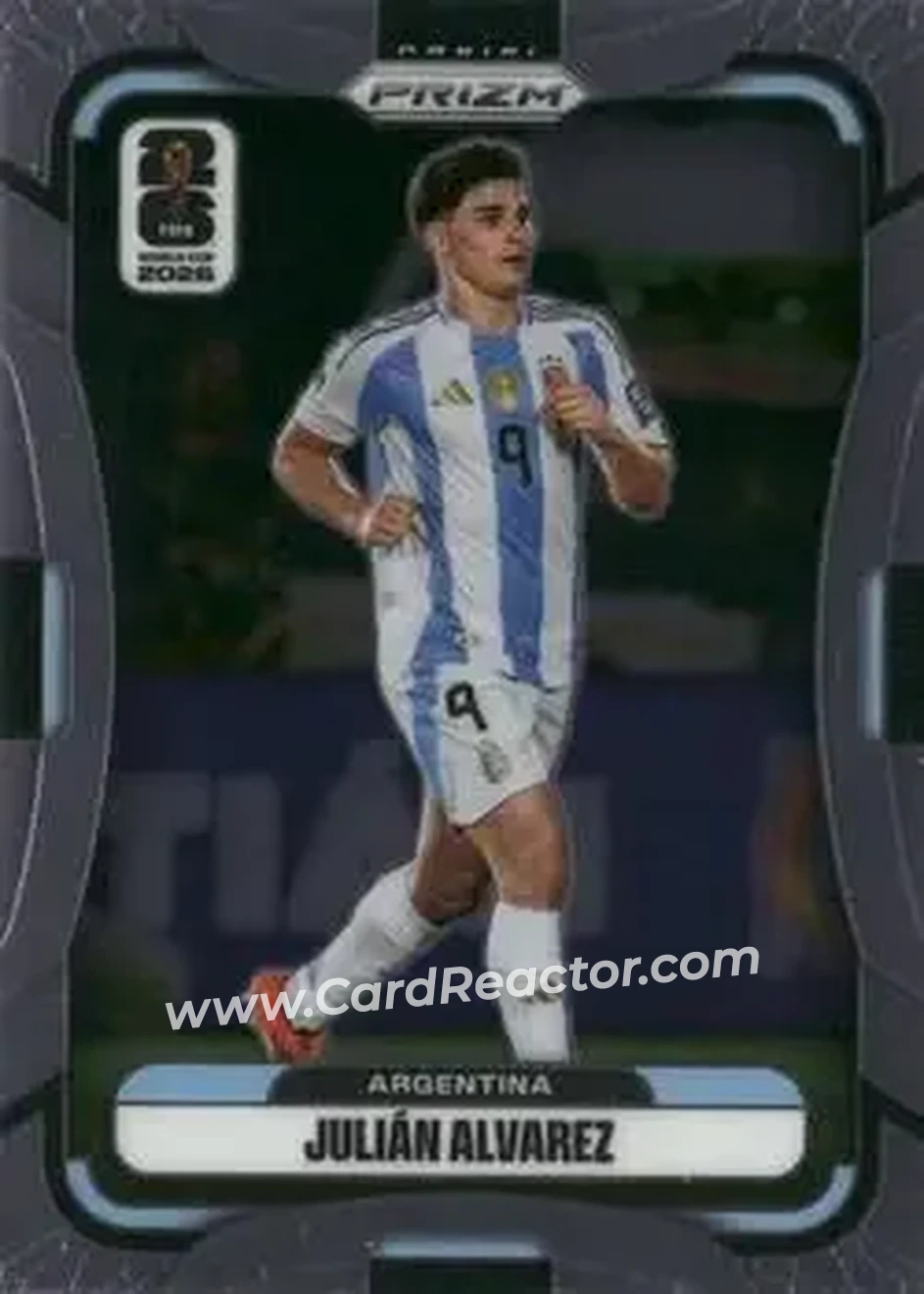 2026 Panini Prizm FIFA World Cup #1 - Julian Alvarez - Argentina - Front