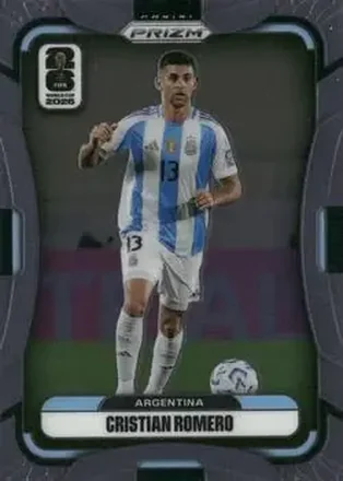 2026 Panini Prizm FIFA World Cup #5 - Cristian Romero - Argentina