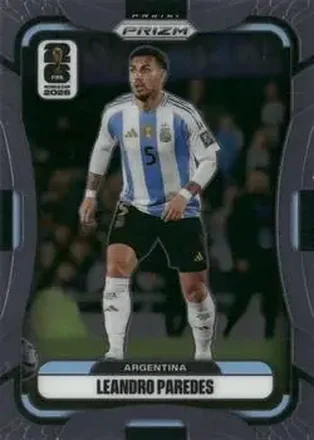 2026 Panini Prizm FIFA World Cup #7 - Leandro Paredes - Argentina