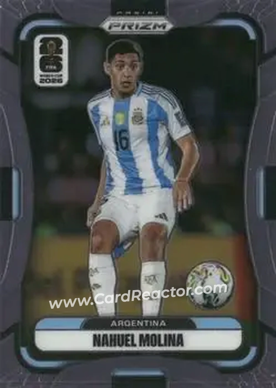 2026 Panini Prizm FIFA World Cup #8 - Nahuel Molina - Argentina - Front