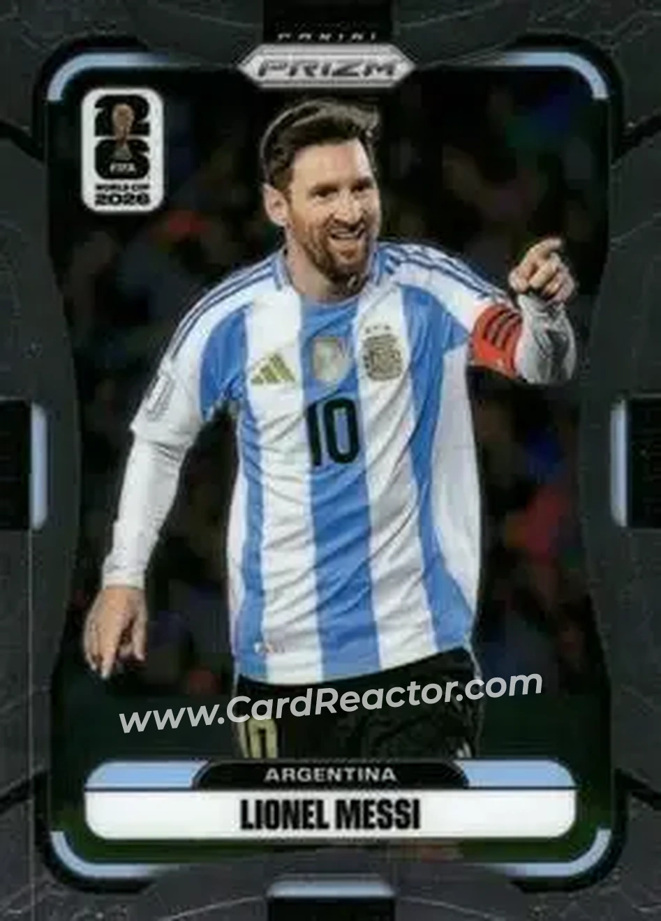 2026 Panini Prizm FIFA World Cup #10 - Messi - Argentina - Front