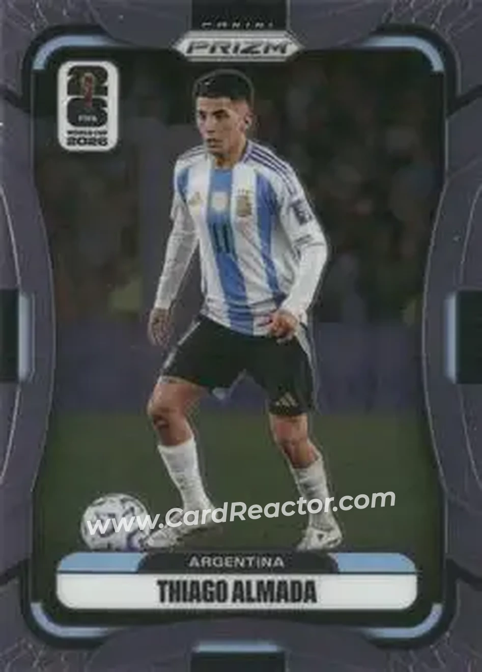 2026 Panini Prizm FIFA World Cup #11 - Thiago Almada - Argentina - Front