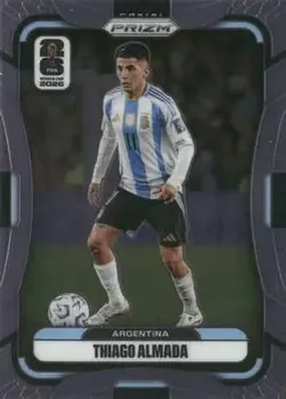 2026 Panini Prizm FIFA World Cup #11 - Thiago Almada - Argentina
