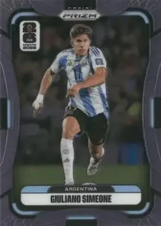 2026 Panini Prizm FIFA World Cup #13 - Giuliano Simeone - Argentina